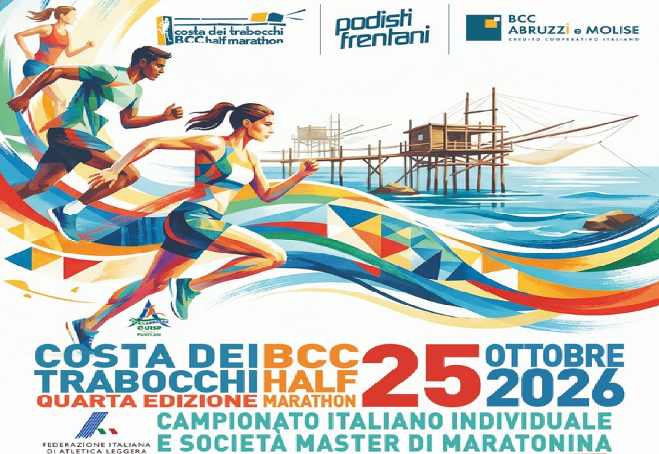 Locandina Costa  Trabocchi BCC Half Marathon Camp ITA Master