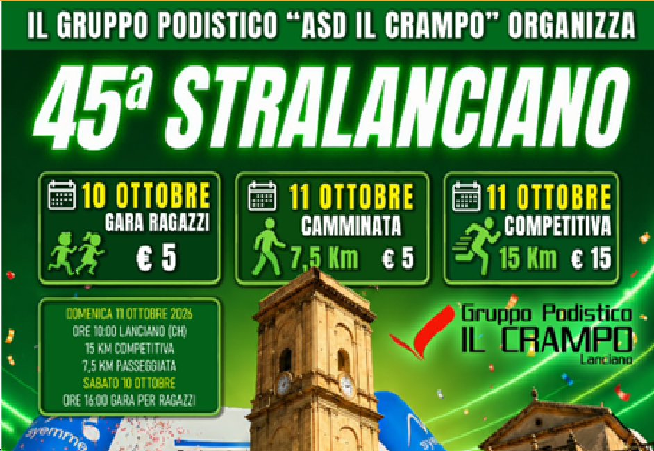 Locandina Stralanciano 2026